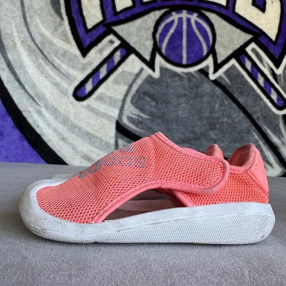 Size 9c - Kids Adidas AltaVenture I 'Acid Red Sky Rush' GV7809 Infant